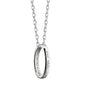 Delta Delta Delta Monica Rich Kosann "Carpe Diem" Poesy Ring Necklace in Silver Shot #2
