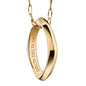 Delta Delta Delta Monica Rich Kosann Poesy Ring Necklace in Gold Shot #3