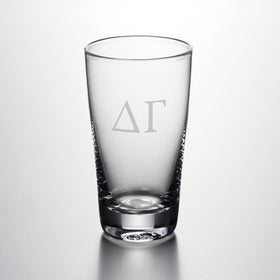 Delta Gamma Ascutney Pint Glasses by Simon Pearce Shot #1