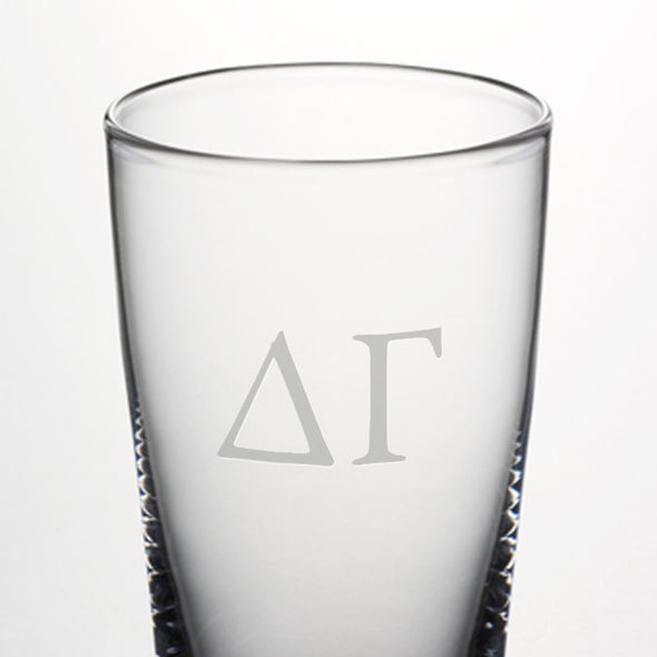 Delta Gamma Ascutney Pint Glasses by Simon Pearce Shot #2