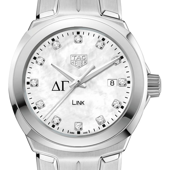 Delta Gamma TAG Heuer Diamond Dial LINK for Women Shot #1