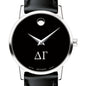 Delta Gamma Women's Movado Museum with Leather Strap Shot #1