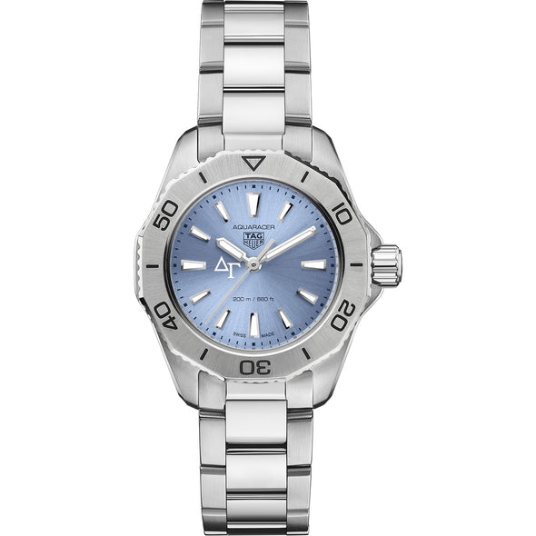 Delta Gamma Women&#39;s TAG Heuer Steel Aquaracer with Blue Sunray Dial Shot #2