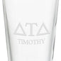 Delta Tau Delta 16 oz Pint Glass - Set of 2 Shot #3