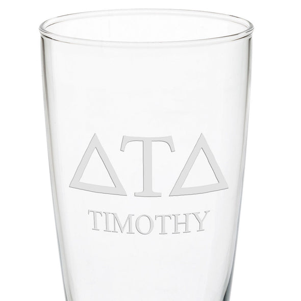 Delta Tau Delta 20oz Pilsner Glasses - Set of 2 Shot #3