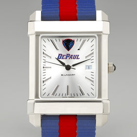 DePaul Collegiate Watch with RAF Nylon Strap for Men Shot #1