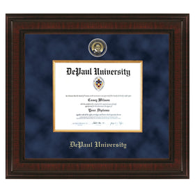 DePaul Diploma Frame - Excelsior Shot #1