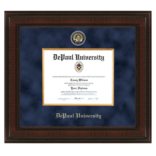 DePaul Diploma Frame - Excelsior Shot #1