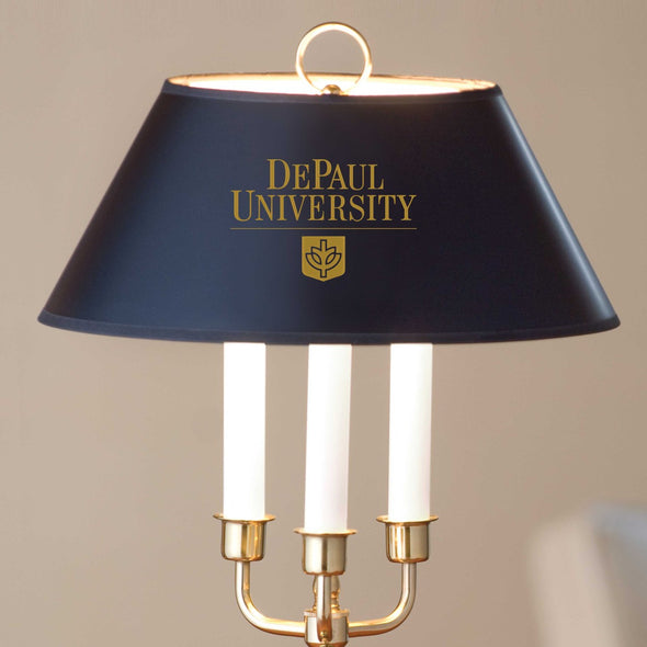 DePaul Lamp in Brass & Marble Shot #2