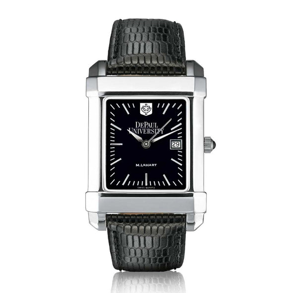 DePaul Men's Black Quad with Leather Shot #2