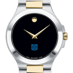 DePaul Men&#39;s Movado Collection Two-Tone Watch with Black Dial Shot #1