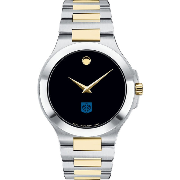 DePaul Men&#39;s Movado Collection Two-Tone Watch with Black Dial Shot #2