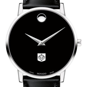 DePaul Men&#39;s Movado Museum with Leather Strap Shot #1