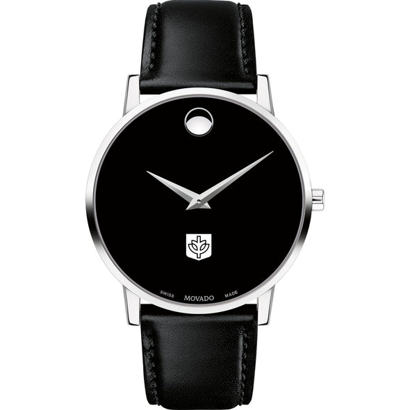 DePaul Men&#39;s Movado Museum with Leather Strap Shot #2
