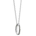 DePaul Monica Rich Kosann "Carpe Diem" Poesy Ring Necklace in Silver