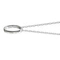 DePaul Monica Rich Kosann "Carpe Diem" Poesy Ring Necklace in Silver Shot #3