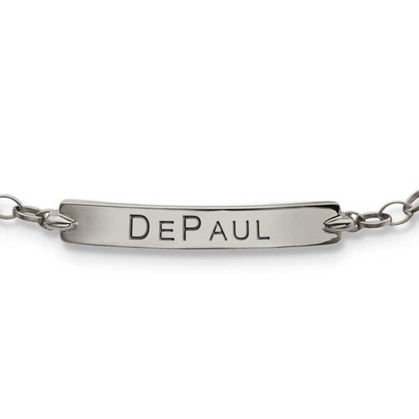 DePaul Monica Rich Kosann Petite Poesy Bracelet in Silver Shot #2