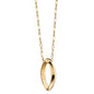 DePaul Monica Rich Kosann Poesy Ring Necklace in Gold Shot #2