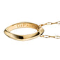 DePaul Monica Rich Kosann Poesy Ring Necklace in Gold Shot #3