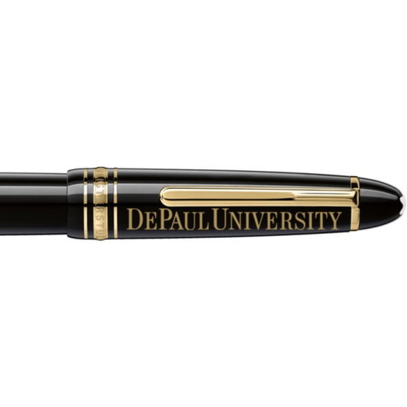 DePaul Montblanc Meisterstück LeGrand Rollerball Pen in Gold Shot #2