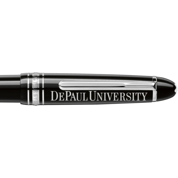 DePaul Montblanc Meisterstück Midsize Platinum-Coated Ballpoint Pen Shot #2