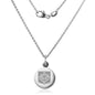 DePaul Necklace with Charm in Sterling Silver Shot #2
