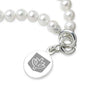 DePaul Pearl Bracelet with Sterling Silver Charm Shot #2