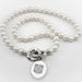 DePaul Pearl Necklace with Sterling Silver Charm