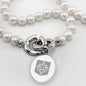 DePaul Pearl Necklace with Sterling Silver Charm Shot #2