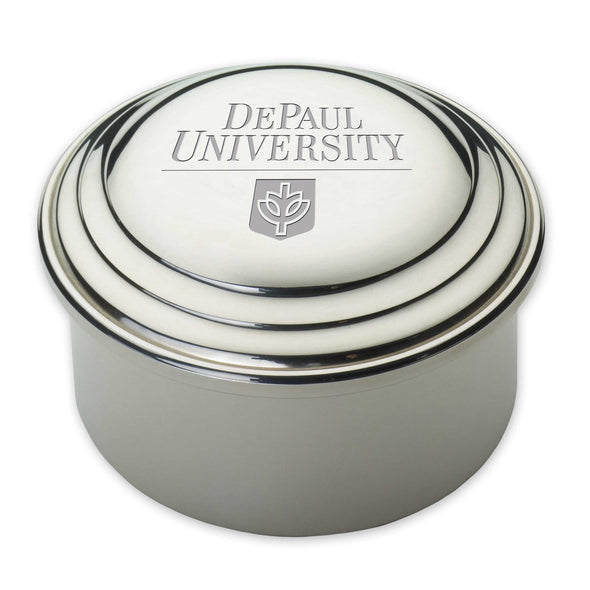DePaul Pewter Keepsake Box Shot #1