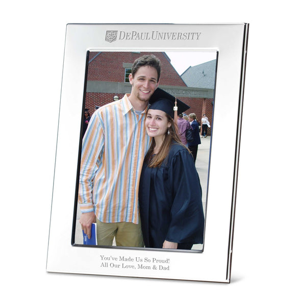 DePaul Polished Pewter 5x7 Picture Frame Shot #1