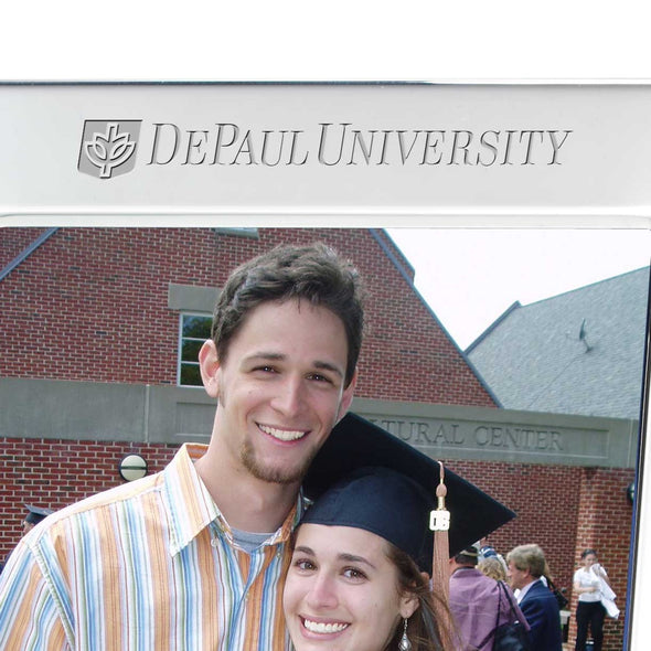 DePaul Polished Pewter 5x7 Picture Frame Shot #2