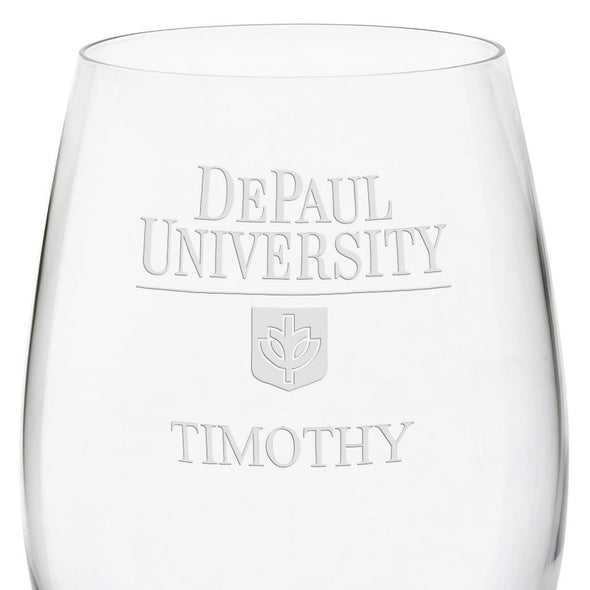 DePaul Red Wine Glasses - Set of 2 Shot #3