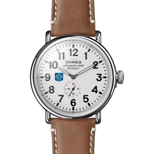 DePaul Shinola Watch, The Runwell 47 mm White Dial Shot #2