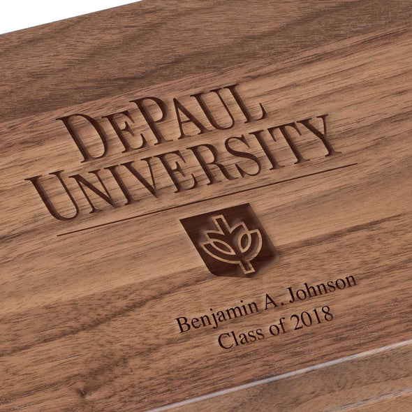 DePaul Solid Walnut Desk Box Shot #3