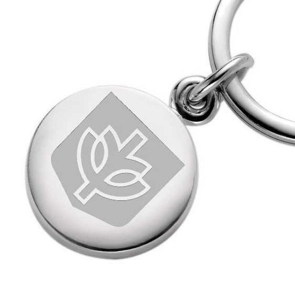 DePaul Sterling Silver Insignia Key Ring Shot #2