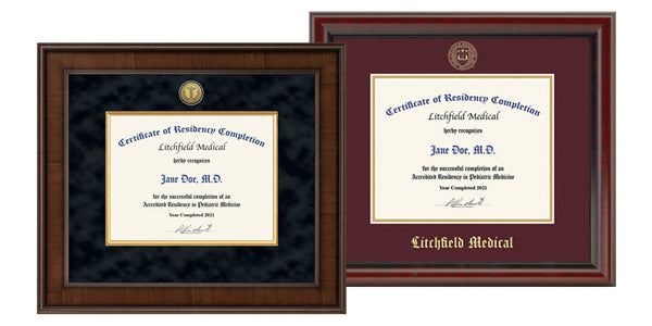 Custom University Diploma Frames