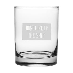 "Don't Give Up The Ship" Tumbler Glasses - Made in the USA Shot #1