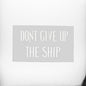 "Don't Give Up The Ship" Tumbler Glasses - Made in the USA Shot #2