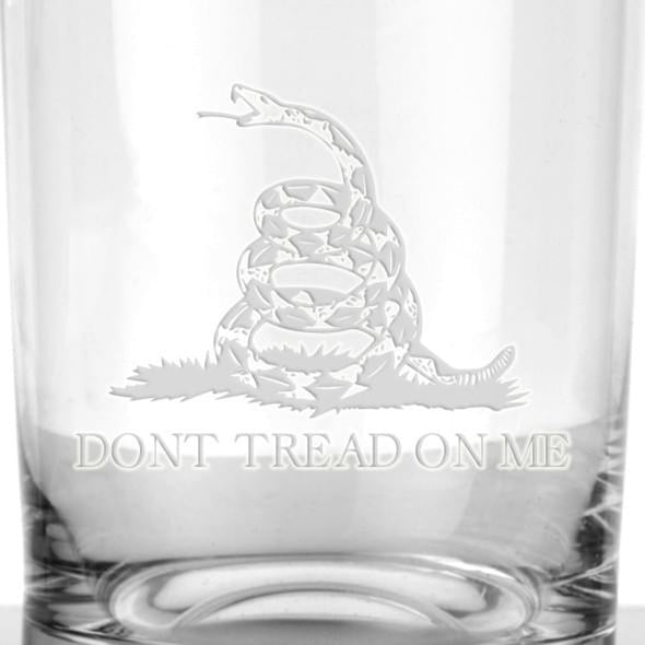 "Don't Tread on Me" Tumblers- Set of 4 Shot #2