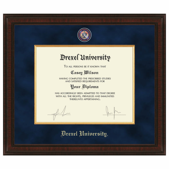 Drexel Diploma Frame - Excelsior Shot #1