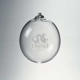 Drexel Glass Ornament by Simon Pearce Shot #1