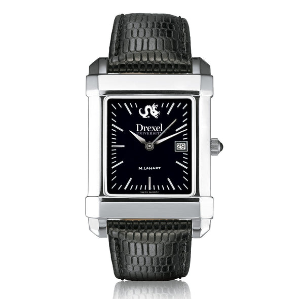 Drexel Men's Black Quad with Leather Shot #2