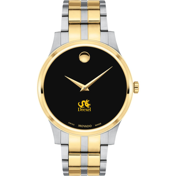 Drexel Men's Movado Collection Two-Tone Watch with Black Dial Shot #2