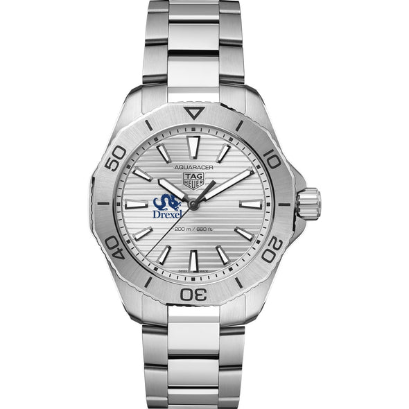Drexel Men&#39;s TAG Heuer Steel Aquaracer with Silver Dial Shot #2