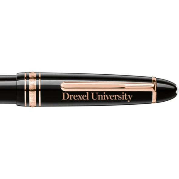 Drexel Montblanc Meisterstück LeGrand Ballpoint Pen in Red Gold Shot #2