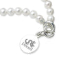 Drexel Pearl Bracelet with Sterling Silver Charm Shot #2