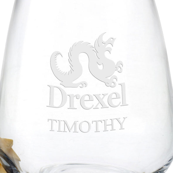 Drexel Stemless Wine Glasses - Set of 4 Shot #3
