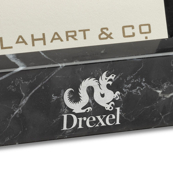 Drexel University Marble Business Card Holder Shot #2