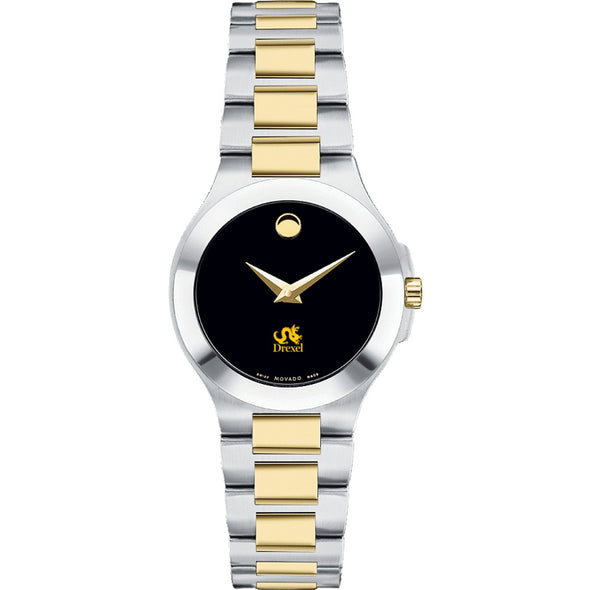Drexel Women&#39;s Movado Collection Two-Tone Watch with Black Dial Shot #2